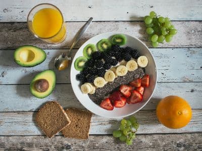 Fruit, vegetables and oat (plant sterols and betaglucan)